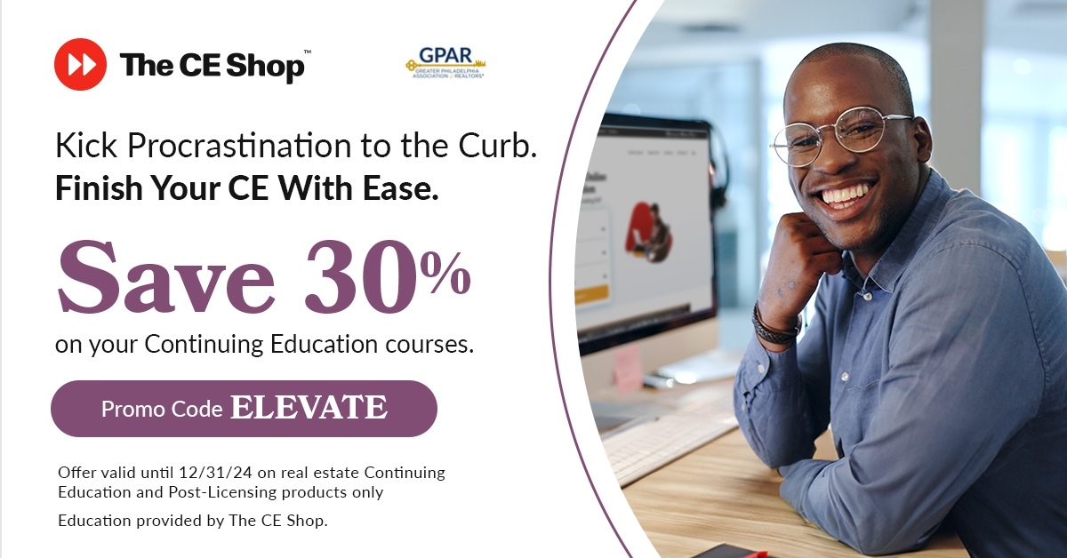 The CE Shop - Greater Philadelphia Association of REALTORS