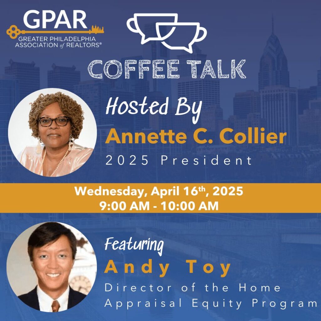 Coffee Talk With Andy Toy, Director, Home Appraisal Equity Program ...